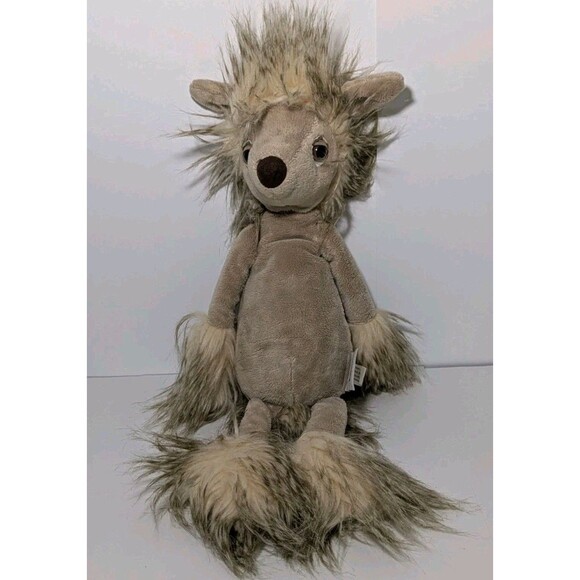 Jellycat CHI CHI Chinese Crested Dog Plush Puppy Stuffed Animal 16" Retired Rare